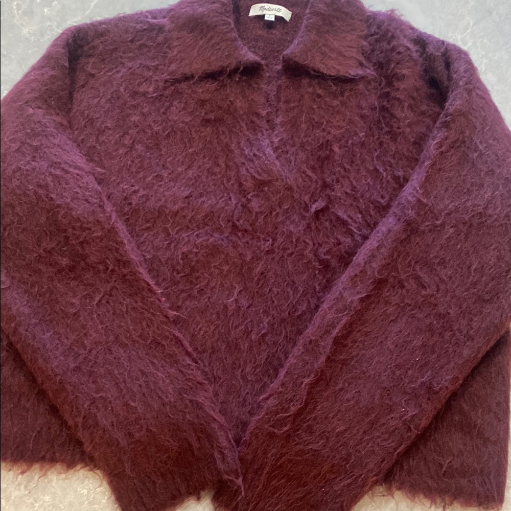 Women's Burgundy Sweater